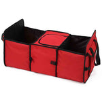 Car Portable Storage Box Waterproof Oxford Cloth Multifunction Organizer Red